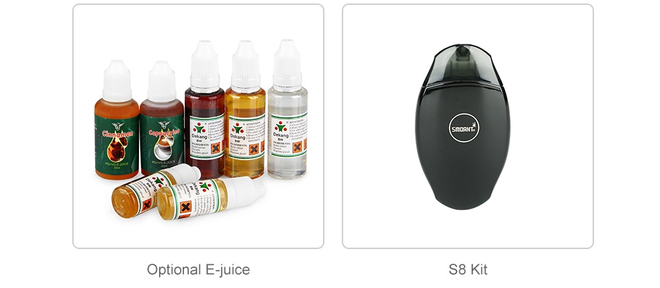 Smoant S8 Cartridge 2ml Optional E juice S8