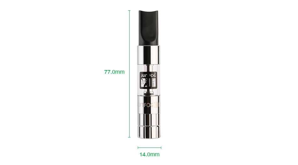 JUSTFOG C14 Clearomizer 1.8ml 77 0mm 14 0mm