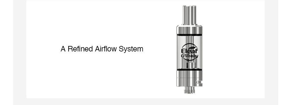 Eleaf GS Baby Atomizer 2ml A Refined Airflow System GAbab