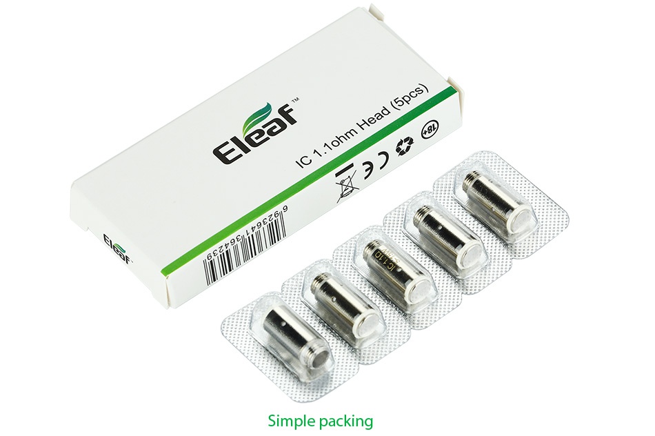 Eleaf IC Head for iCare Series 5pcs Simple packing