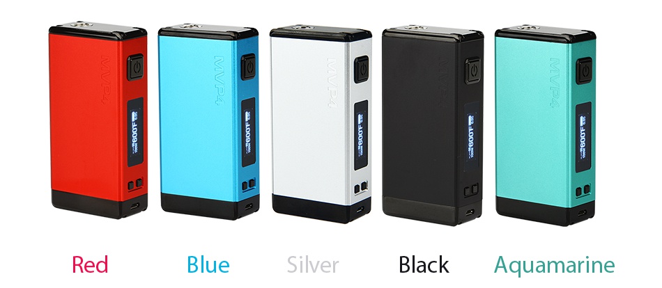 Innokin MVP4 QC 100W TC Box MOD 4500mAh Red Blue Silver Black Aquamarine