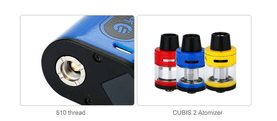 Joyetech CuBox Box MOD 3000mAh 510 thread CUBIS 2 Atomizer