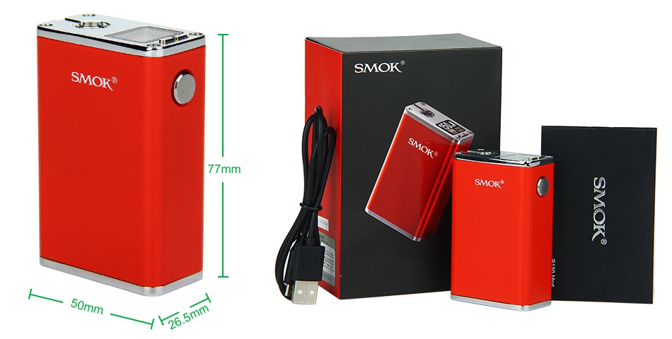 SMOK R150 TC MOD 1900mAh SMOK SMOK 77mm 50mm