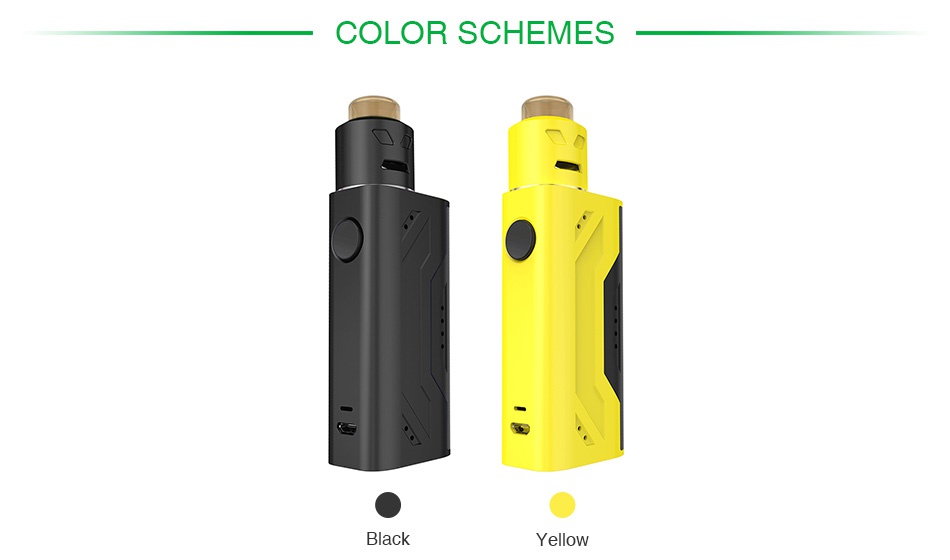 Smoant Battlestar Nano RDA Kit COLOR SCHEMES Yellow