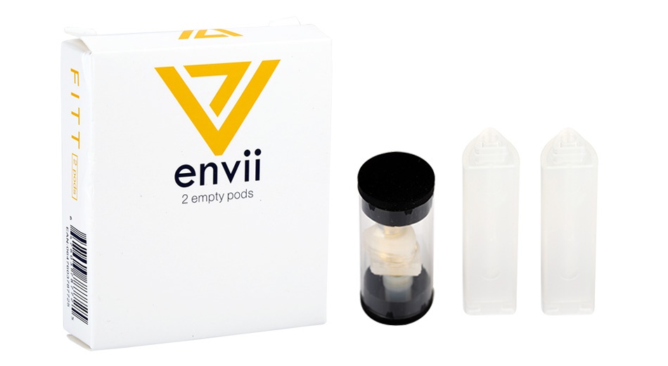 Envii FITT Replacement Empty Cartridge env 2 empty pods