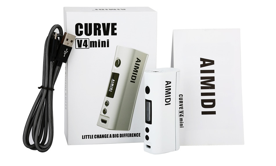 AIMIDI Curve V4mini 75W TC MOD CURVE amini LITTLE CHANGE A BIG DIFFERENCE