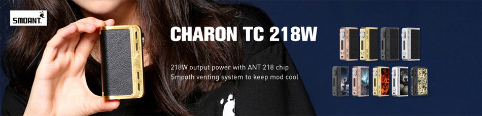 Smoant Charon TC 218 Box MOD SIOANT CHARONTC 218W