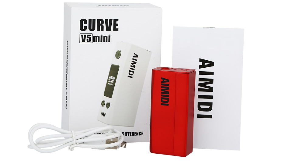 AIMIDI Curve V5mini 75W TC MOD CURVE V5 mini QIFFERENCE