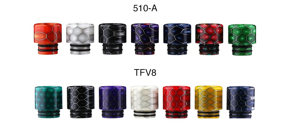 Demon Killer Cobra Resin Drip Tip 510 A TFV8