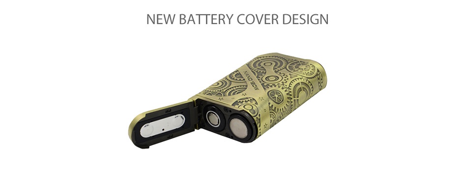 Tesla Nano 120W TC Box MOD NEW BATTERY COVER DESIGN