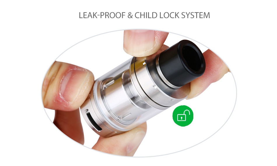 Vaportech Morpheus Subohm Tank 2ml LEAK PRooF ChIlD loCK sYsTem