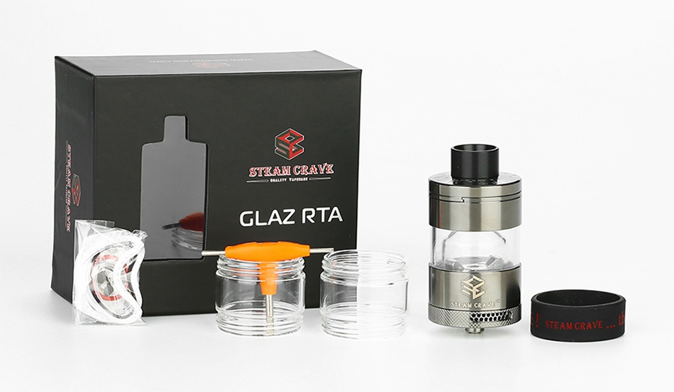 Steam Crave Glaz RTA 7ml STRAM CRAY  GLAZ RTA