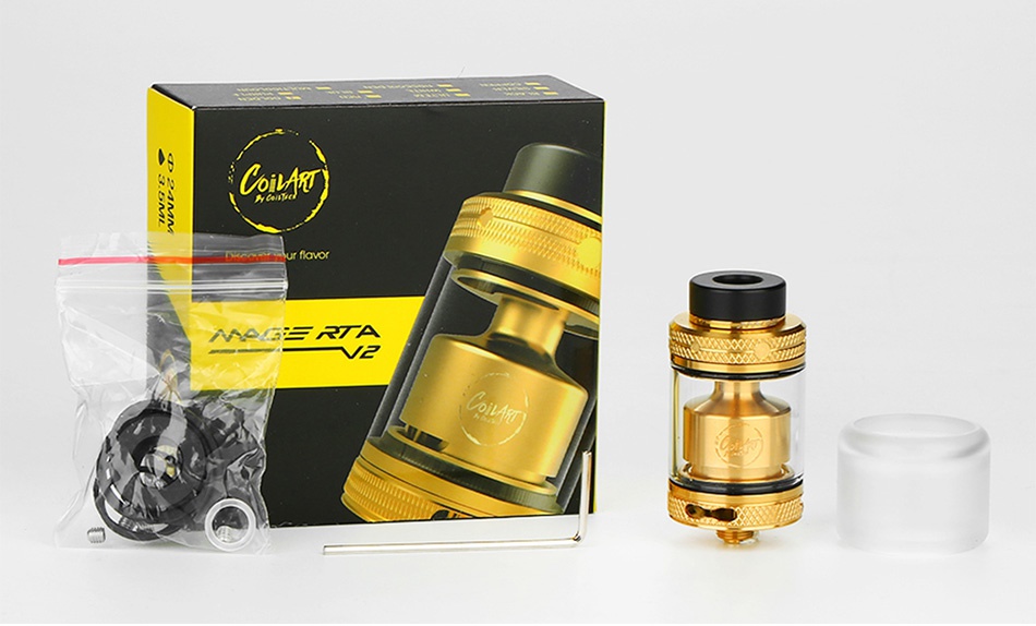 CoilART Mage RTA V2 3.5ml Coiler A