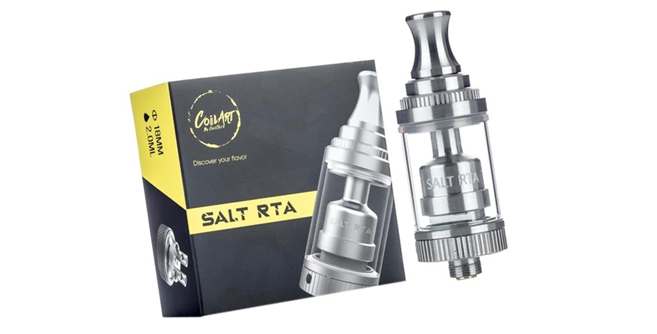 CoilART SALT RTA 2ml CoilEr Discover your favor SALT RTA