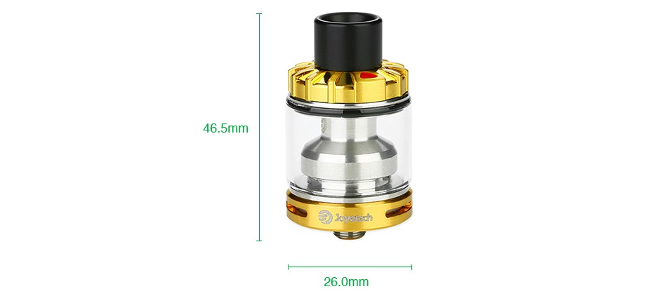 Joyetech Riftcore Solo Atomizer 3.5ml 46 5mm 26 0mm