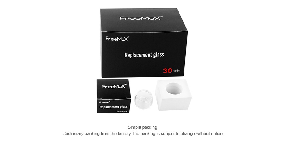 Freemax Fireluke Mesh Glass Tube 3ml/5ml FreeMaN FreeMaN Replacement glas 30 FreeMan Replacement glass Simple packing mary packing from the factory the packing is subject to change without notic