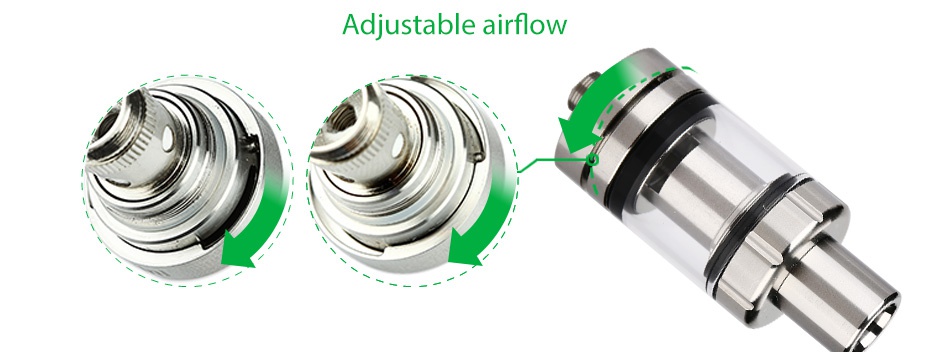 Eleaf Melo 3 Mini Atomizer 2ml Adjustable airflow