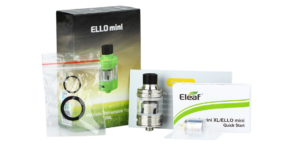 Eleaf Ello Mini Atomizer 2ml LOmI Elea ini XL ELLO min