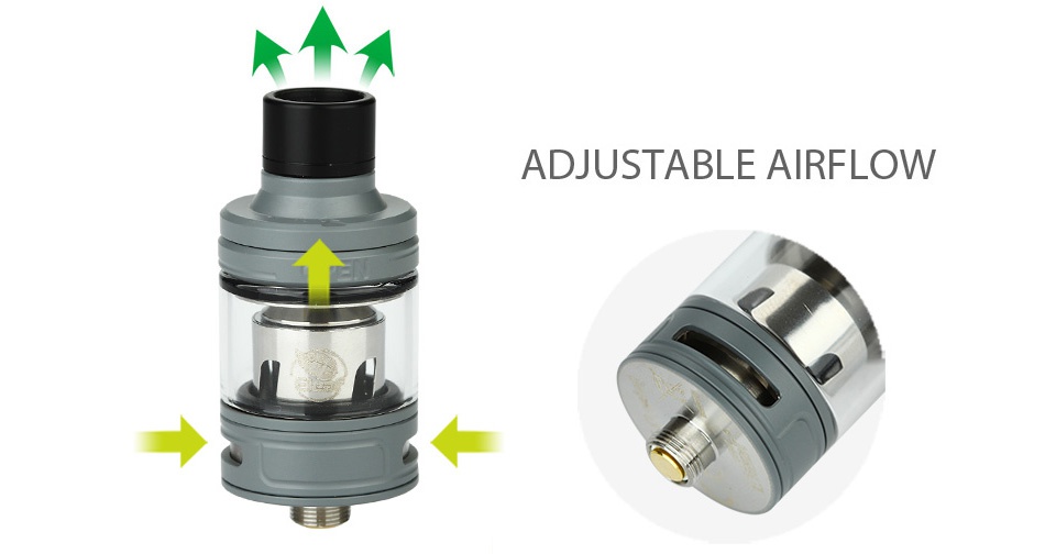 Eleaf Ello Mini Atomizer 2ml   ADJUSTABLE AIRFLOW