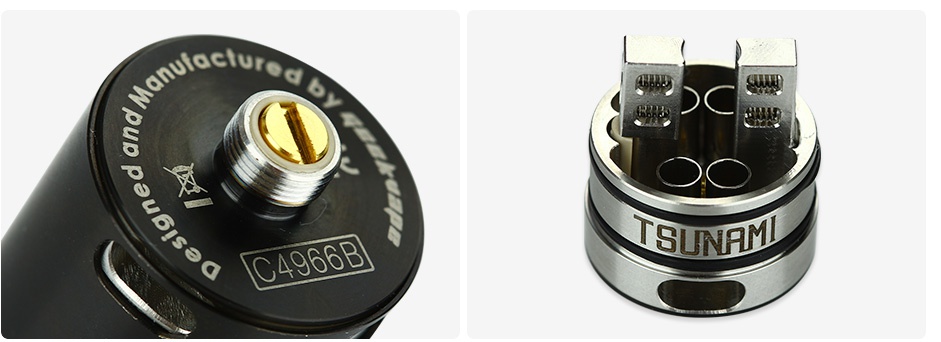 GeekVape Tsunami RDA Atomizer Facture   Q C496O