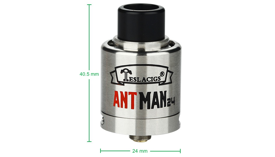 Tesla Antman 24 RDA Atomizer 40 5mm ESLACIGS ANT MANE 24 mm