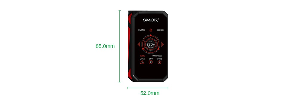 SMOK G-PRIV 2 230W Touch Screen TC Box MOD SMOK SMOK   Black Red a Gold Black SMOK SMOK SMOK  86 a Silver black s 7 color   Purple black