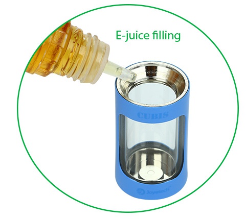Joyetech CUBIS D19 Atomizer 2ml E juice filling