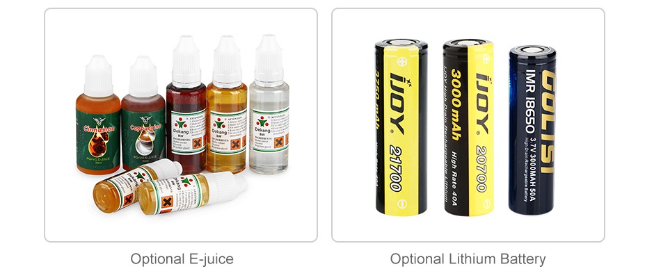 IJOY CAPO 100W 20700 Squonker Kit 3000mAh Optional E juice Optional Lithium Battery