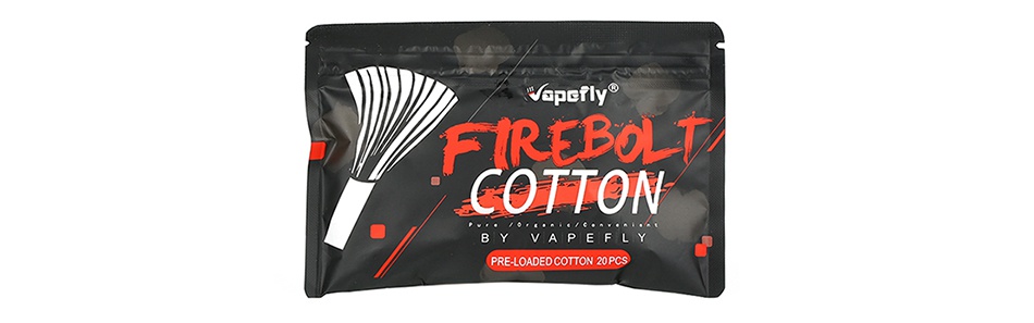 Vapefly Firebolt Organic Cotton Waterly BOL COTTON