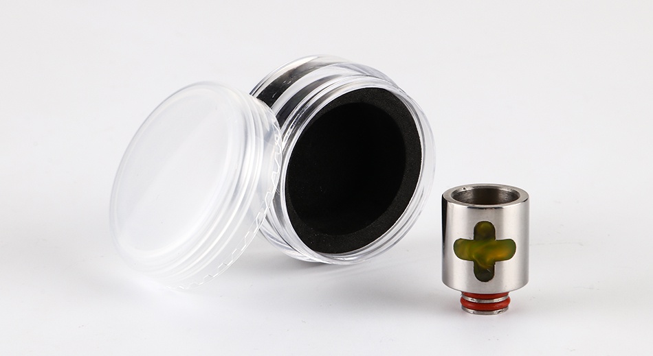 Stainless Steel Resin Cross 510 Drip Tip 0280 PACKING LIST