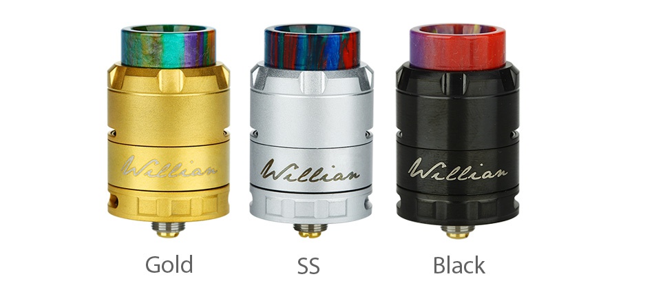 CIGPET ECO RDA  LA4e Lam Gold SS Black