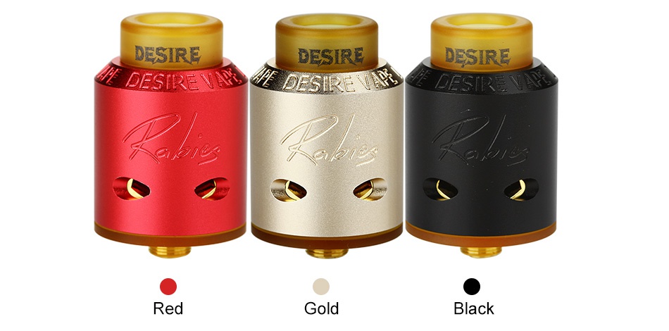 Desire Rabies RDA DESIRE DESIRE DESIRE E   Red Gold Black