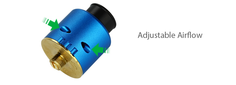 Advken Ziggs 24mm RDA V2 Adiustable airflow