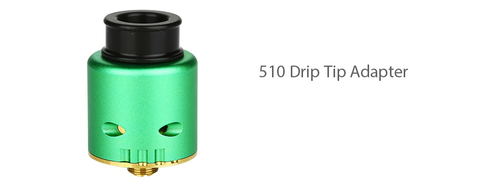 Advken Ziggs 24mm RDA V2 510 Drip Tip Adapter