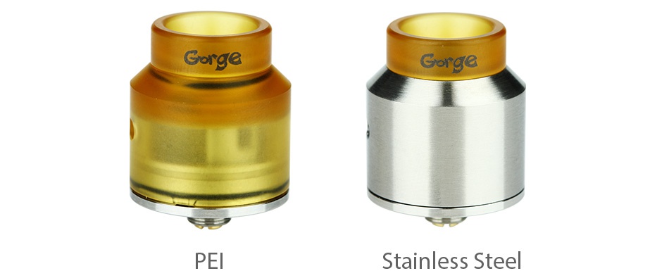 Advken Gorge RDA Gorge PEI Stainless steel