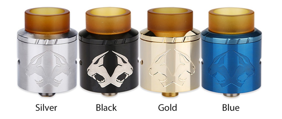 OBS Cheetah 2 RDA nT Silver Black Gold Blue