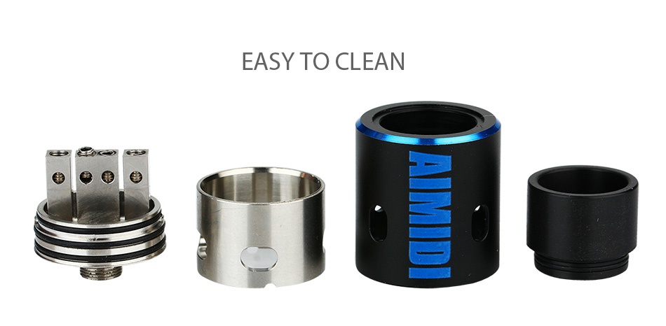 AIMIDI Vapor RDA Tank EASY TO CLEAN keele