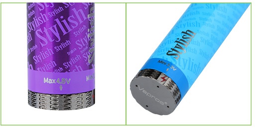 Vision Vapros Stylish VV Battery 1300mAh MaxEy