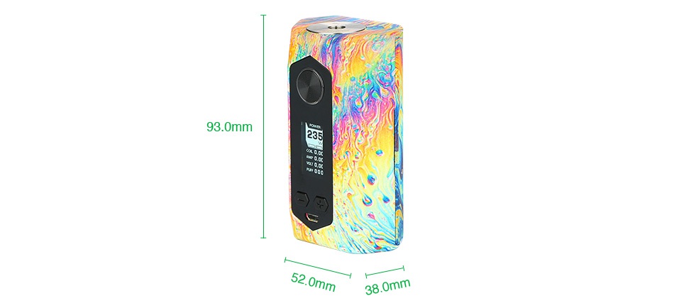 GeekVape Blade 235W TC Box MOD Matte Black Starry Night Swift 235 sion Crimson Poppy