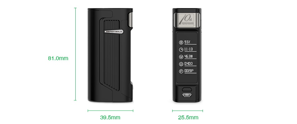 Joyetech ESPION Solo 21700 80W TC Box MOD 4000mAh nn  an n