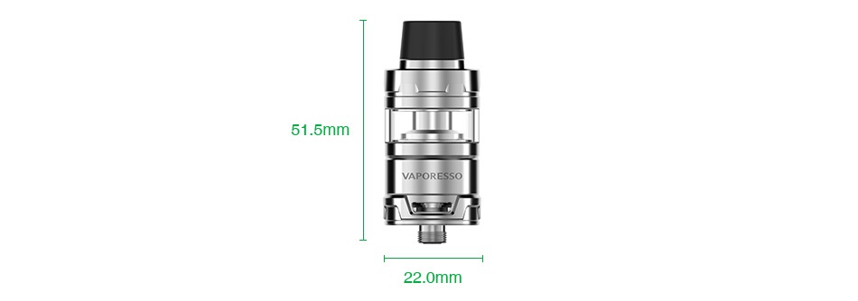 Vaporesso Cascade Mini Subohm Tank 3.5ml/2ml VAPORES 220mm