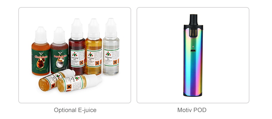 WISMEC Cartridge for Motiv POD 4ml Optional E juice MotiV Pod