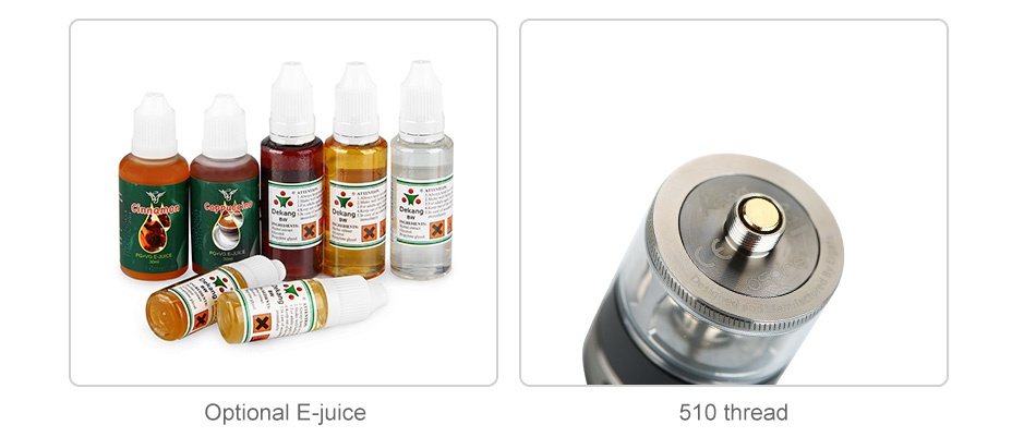 Aspire Revvo ARC Subohm Tank 3.6ml/2ml Optional E juice 510 thread