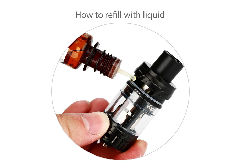 Vapefly Fantasy Mini Subohm Tank 4ml How to refill with liquid