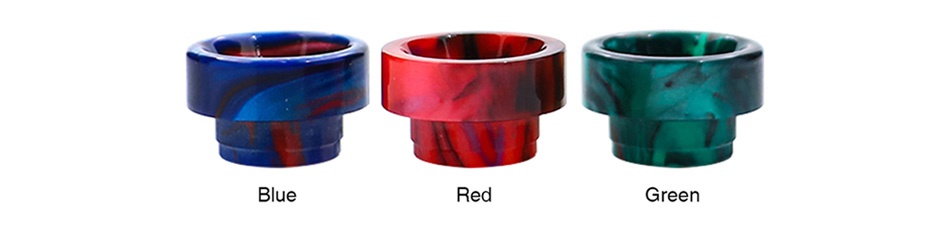 Geekvape 810 Resin Drip Tip Blue Red Green