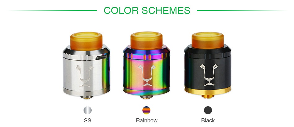 KAEES Aladdin BF RDA COLOR SCHEMES ainbow