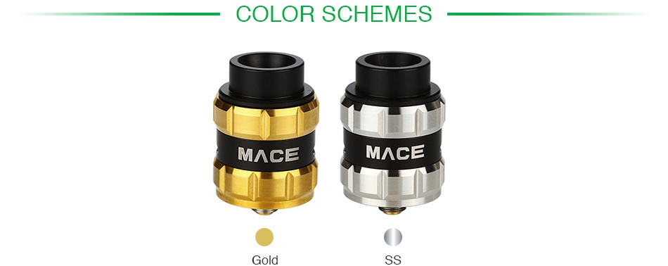 Ample Mace BF RDA COLOR SCHEMES MACE MACE Gold