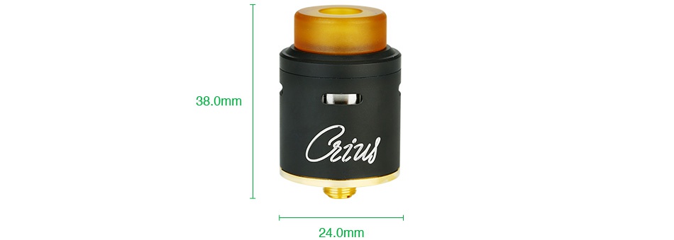 OBS Crius RDA 38 0mm CAius 24 0mm