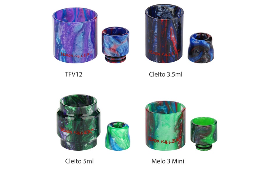 Demon Killer Resin Kit for Cleito/iJust S/Melo 3/TFV8/TFV12 TEV12 Cleito 3  5ml Cleito 5ml Melo 3 mini