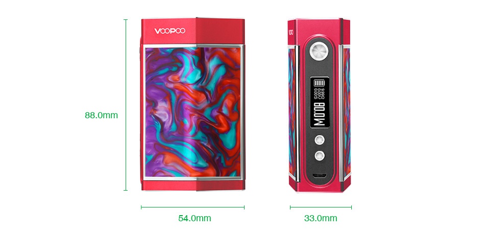 VOOPOO TOO Resin 180W TC Box MOD Voodoo Voodoo VoodoO oopS Red Seafoam Malachite Amber olite VOodoO voodoO VOODoO VOODOO VOoDOO Black Malachite VOoDoO VOodoO Silver Malachite